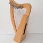 15 String Lever Harp | Portable Celtic Folk Harp with Levers | Beginner & Kids Harp Instrument