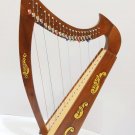 Handcrafted 22-String Lever Harp | Mahogany| Beginner-Friendly Folk Harp