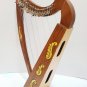 Handcrafted 22-String Lever Harp | Mahogany| Beginner-Friendly Folk Harp