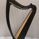 29 String Lever Harp | Portable Celtic Folk Harp | Beginner & Student Harp Instrument | Beechwood