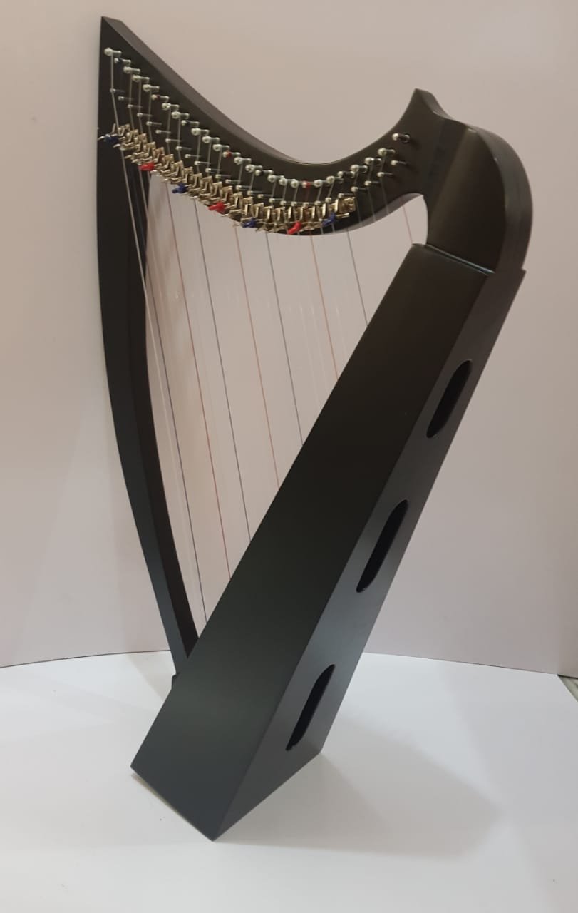 New 29 Strings Lever Harp Student Harp With Carry Bag and Extra String Set