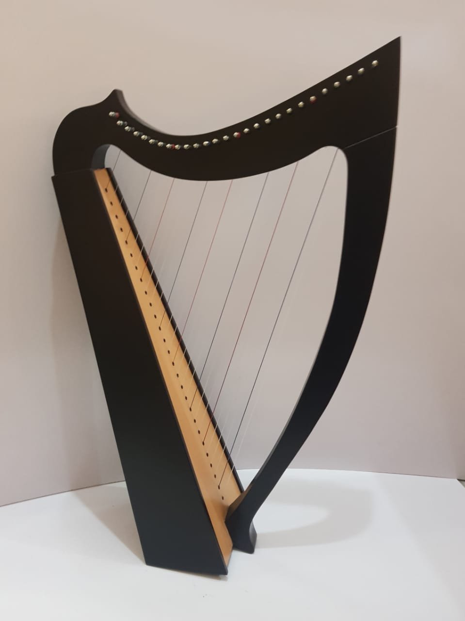 New 29 Strings Lever Harp Student Harp With Carry Bag and Extra String Set