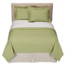 Full/Queen 220-Thread-Count Duvet Set - Green