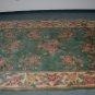 Aubusson 100% Wool Area Rug For Sale - (New, 5'x 8' Floral)