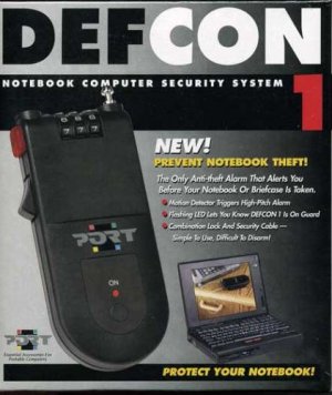 PORT Defcon 1 - Security Lock - Black