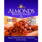 Madi K's Roasted and Salted Almonds, 5.5-Ounce Pouches (Pack of 4)