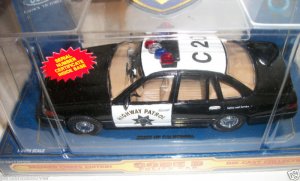 Code 3 Police Car Die-Cast Premier Edition Collectible - Ford Crown Victoria CHP Cruiser