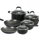 T-Fal Professional Nonstick 10-Piece Cookware Set - Black