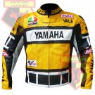 YAMAHA ROSSI YELLOW MOTORCYCLE MOTORBIKE BIKERS COWHIDE LEATHER ARMOURED JACKET YAMAHA ROSSI YELLOW MOTORCYCLE MOTORBIKE BIKERS COWHIDE LEATHER ARMOURED JACKET