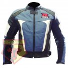 SUZUKI 1079 BLUE MOTORCYCLE MOTORBIKE BIKERS COWHIDE LEATHER ARMOURED JACKET SUZUKI 1079 BLUE MOTORCYCLE MOTORBIKE BIKERS COWHIDE LEATHER ARMOURED JACKET