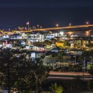 16"x48" Full Canvas Wrap "Pismo Lights" Print