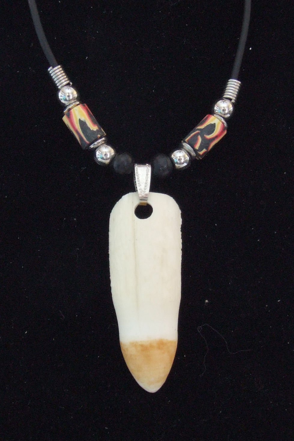 Alligator Tooth Necklace Monster 80 Individual Swamp People Gator Louisiana
