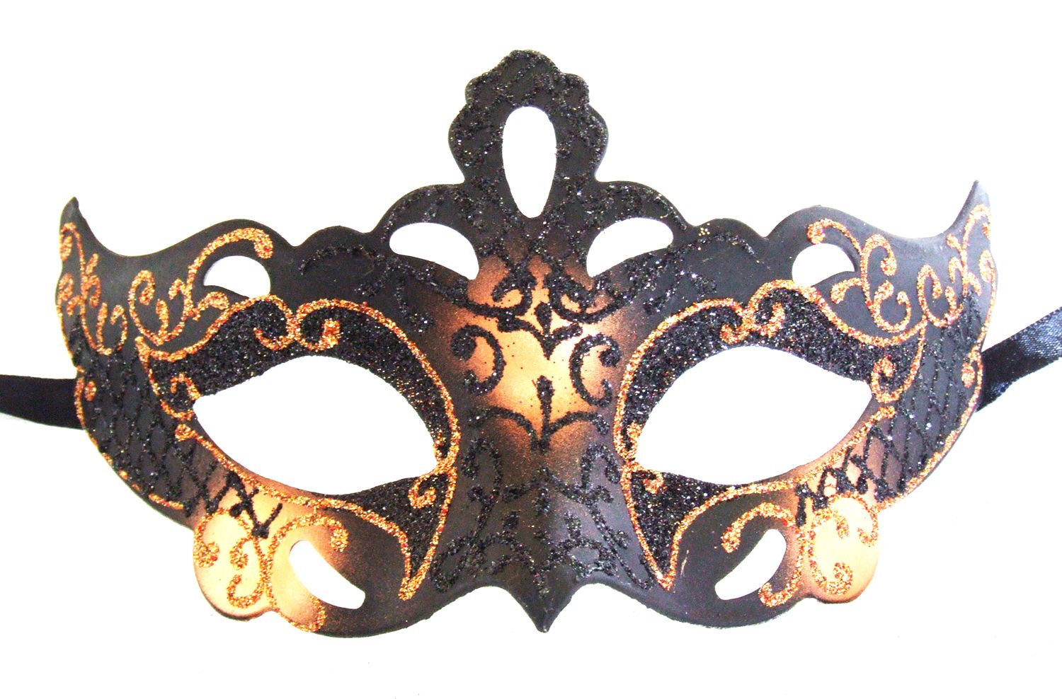 Mask Goth Samba Copper Mardi Gras Mask Halloween Costume