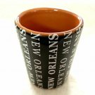 New Orleans SHOT GLASS Rare Limited Shooter Louisiana French Quarter Souvenir