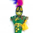 Voodoo Doll GREEN Wealth HEALTH Hurt Force Curse New Orleans Bayou Spell Love