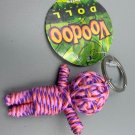 Voodoo Doll Key Chain Pink Good Luck Power New Orleans Bayou Spell Love