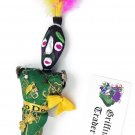 Voodoo Doll GREEN Power MONEY Force Curse New Orleans Spell Love WEALTH Riches