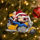 Ornament COSTUME DRESS DANGLE BEADED HARLEY HOG Biker Cruise Party Favor Gift