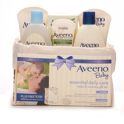 Aveeno Baby Essential Daily Care for Baby & Mommy Gift Set