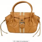 Prada Handbag BR2937 Camel Leather