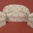 Ashley Floral Sofa and Chairs