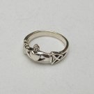 Sterling Silver Claddagh Ring Size 6