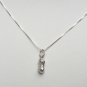 Fun Sterling silver Peanut necklace