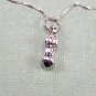 Fun Sterling silver Peanut necklace