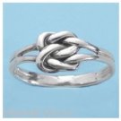 Sterling Silver Celtic Love Knot Ring Size 9