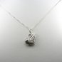 Sterling Silver Swan Pendant and chain Necklace