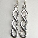 Attractive Sterling Silver Celtic endless knot Earrings