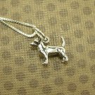 Adorable Chihuahua Sterling Silver necklace