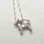 Adorable Chihuahua Sterling Silver necklace