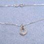 Lucky Sterling Silver Horseshoe Necklace