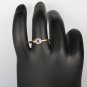 18K Gold Vermeil Genuine Amethyst Ring size 9