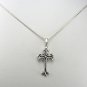 Beautiful Sterling Silver Cross and chain necklace
