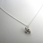 Cute Sterling Silver Love Birds Necklace