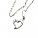 Cute Sterling Silver Heart Charm