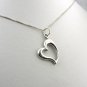 Cute Sterling Silver Heart Charm