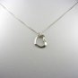 Floating Sterling Silver Heart Charm