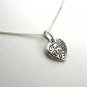 Sterling Silver "Forever Yours" Small Heart Charm