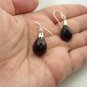 Sterling Silver Amethyst Briolette Dangle Earrings