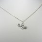Sterling Silver Heart and Key Charm