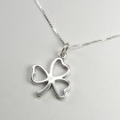 Sterling Silver Shamrock charm