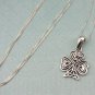Sterling Silver Celtic Shamrock Charm