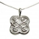Sterling Silver Celtic Pendant called a Shield