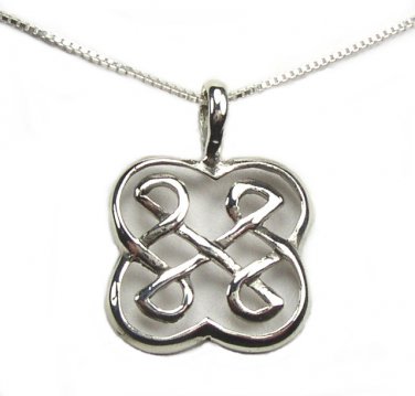 Sterling Silver Celtic Pendant called a Shield
