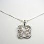 Sterling Silver Celtic Pendant called a Shield
