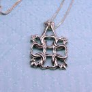 Sterling Silver Intricate Knot Celtic Pendant