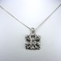 Sterling Silver Intricate Knot Celtic Pendant
